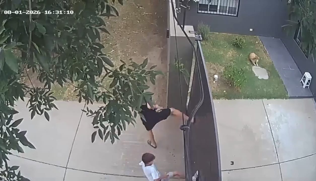 "Me gustaría que me pidan disculpas": le rompieron el portón en Funes y ahora busca a los responsables